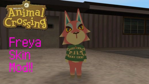 Animal Crossing Freya Skin Mod