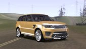 RANGE ROVER® SPORT SVR [IVF][ADB]