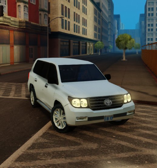  Toyota Land Cruiser 2011 Lowpoly