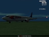 Boeing 737-800 Travel Service (NEW)