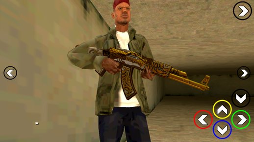 AK47 GOLD DRAGON for mobile
