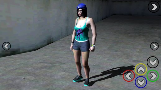 GTA Online Skin Ramdon N17 Female for mobile