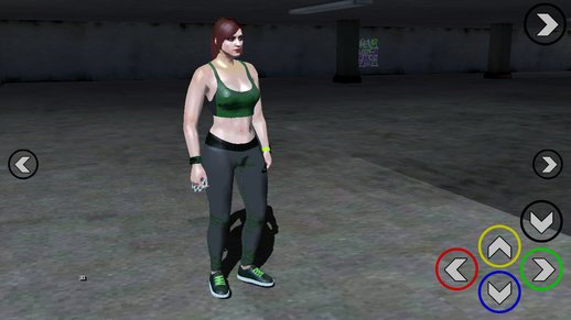 GTA Online Skin Ramdon Female Afther Energy Up Sport Gym for mobile