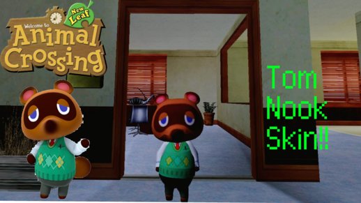 Animal Crossing New Leaf Tom Nook Skin Mod