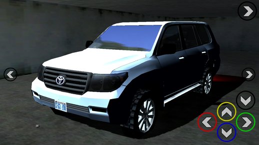 Toyota Land Cruiser 2011 Lowpoly for mobile