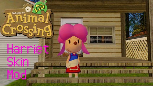 Animal Crossing New Leaf Harriet Skin Mod