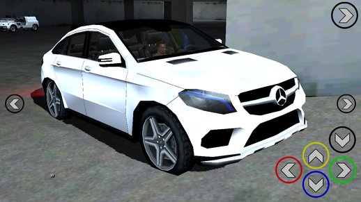 Mercedes Benz GLE 350 Coupe Lowpoly