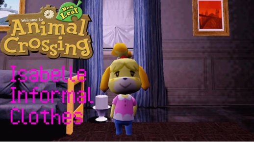 Animal Crossing Isabelle Informal Clothes Skin