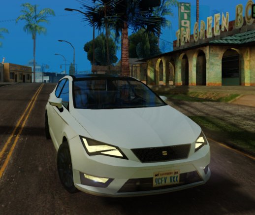 Seat Leon FR 2019 Lowpoly