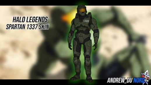 Spartan 1337 of Halo Legends