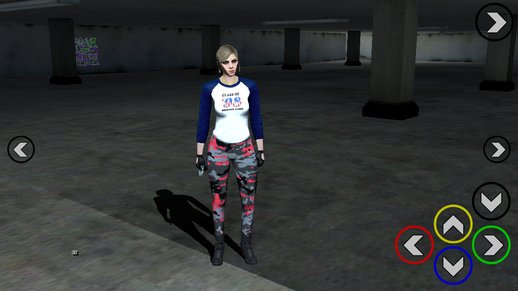 Female (Gun Running) from GTA V for mobile