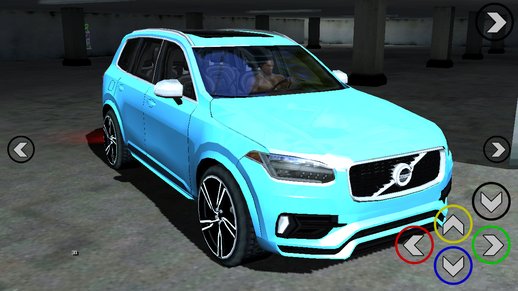 Volvo XC90 2017 Lowpoly for mobile