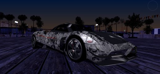 Ahegao Livery for Pagani Huayra BC for Mobile