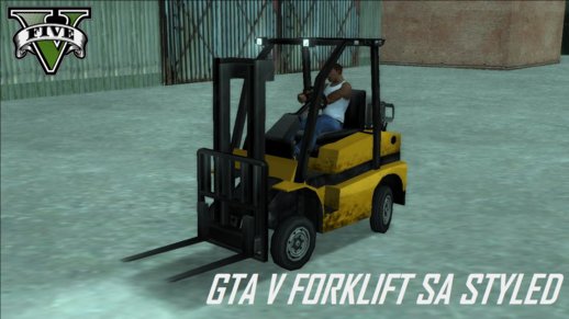 GTA V Forklift [SA Style / Lowpoly]