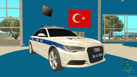 Audi A6 Türk Polis Arabası