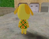 Animal Crossing Goldie Skin Mod