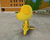 Animal Crossing Goldie Skin Mod