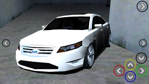 Ford Taurus 2011 Lowpoly for mobile