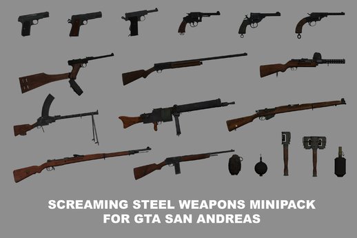 Screaming Steel Weapons Minipack