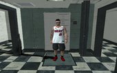 GTA Online Skin Ramdon N19 Male Miami Heat Lebron James jersey