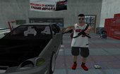 GTA Online Skin Ramdon N19 Male Miami Heat Lebron James jersey