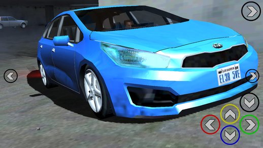 Kia Ceed Lowpoly for mobile