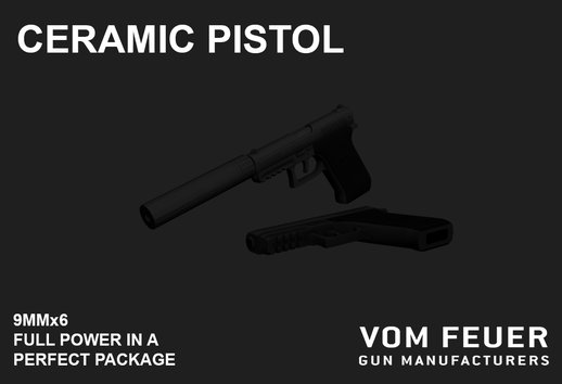GTA V: Ceramic Pistol (JAN.2021 Update)