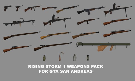 Rising Storm 1 Weapons Pack