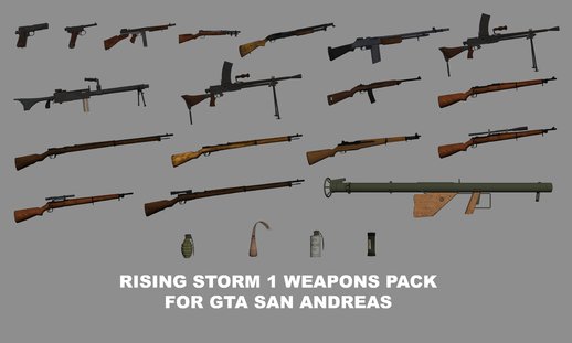 Rising Storm 1 Weapons Pack