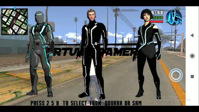 Tron legacy bike v.2.0 para GTA San Andreas