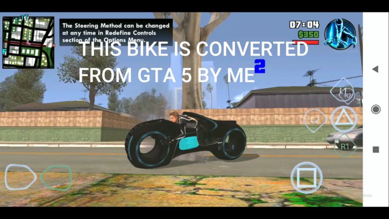 Tron legacy bike v.2.0 for GTA San Andreas