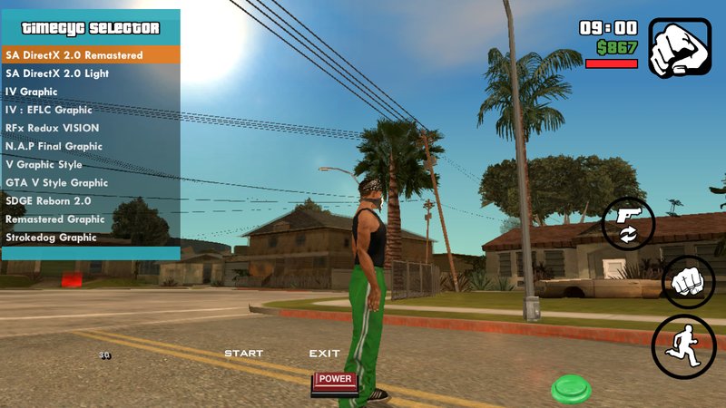 Gta San Andreas Timecycle Selector Cleo Mod For Mobile Mod Gtainside Com