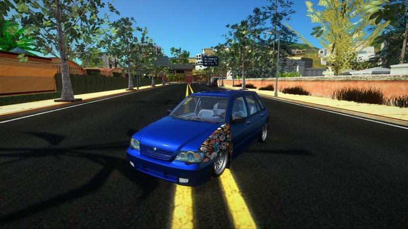 GTA San Andreas Kia 111 Sport Kafkhab Mod