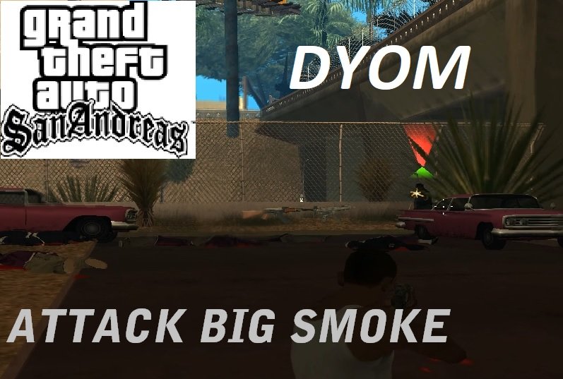 GTA San Andreas Attack Big Smoke (DYOM) Mod  GTAinside.com