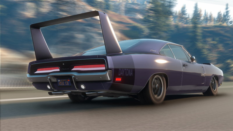 GTA 5 Dodge Charger Daytona 1969 Mod 