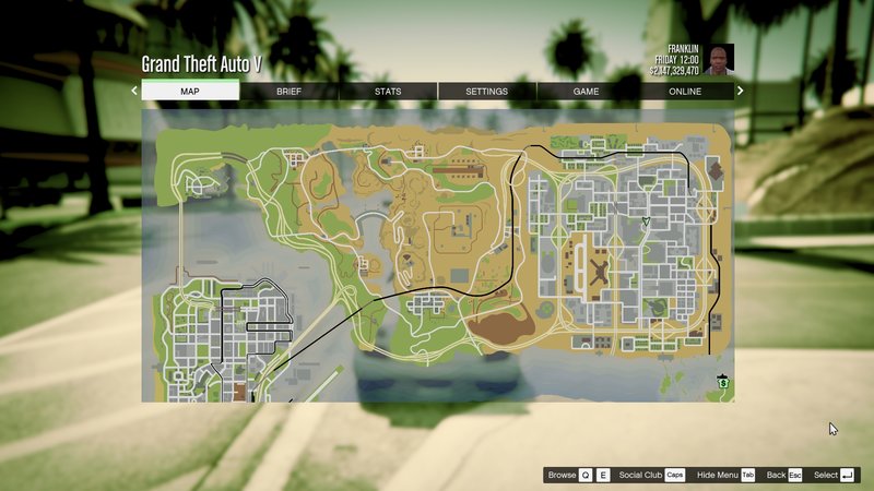 Realistic Atlas map of San Andreas [Fullmap and minimap] - Visuals & Data  FIle Modifications 