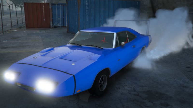 GTA 5 Dodge Charger Daytona 1969 Mod 