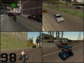 More Cars on Traffic Around San Andreas State (Custom CARGRP.DAT & POPCYCLE.DAT)