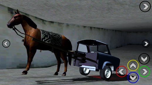 Trabant + Horse for mobile