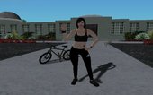 GTA Online Skin Ramdon Female Asian Energy Up Sport Gym