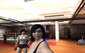 GTA Online Skin Ramdon Female Asian Energy Up Sport Gym