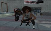 GTA Online Skin Ramdon Female Big Afro 1