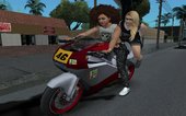 GTA Online Skin Ramdon Female Big Afro 1