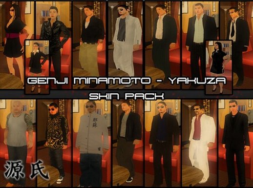 SkinPack Japanase Yakuza