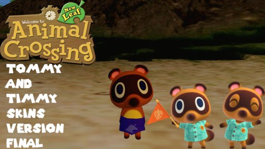 Animal Crossing Tommy and Timmy Skin Mod Version Final