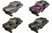 GTA Generic Camo Liveries: WORN without Alpha