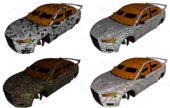 GTA Generic Camo Liveries: WORN without Alpha