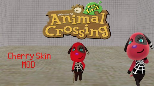 Animal Crossing New Leaf Cherry Skin Mod