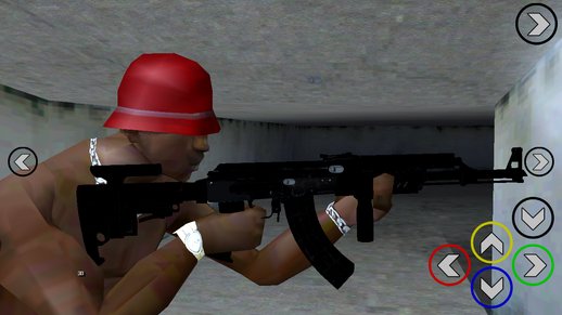 AK-47 Tactical + Anim for mobile