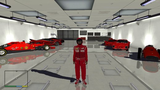 GTA V Online Skin - Ferrari Racing Suit